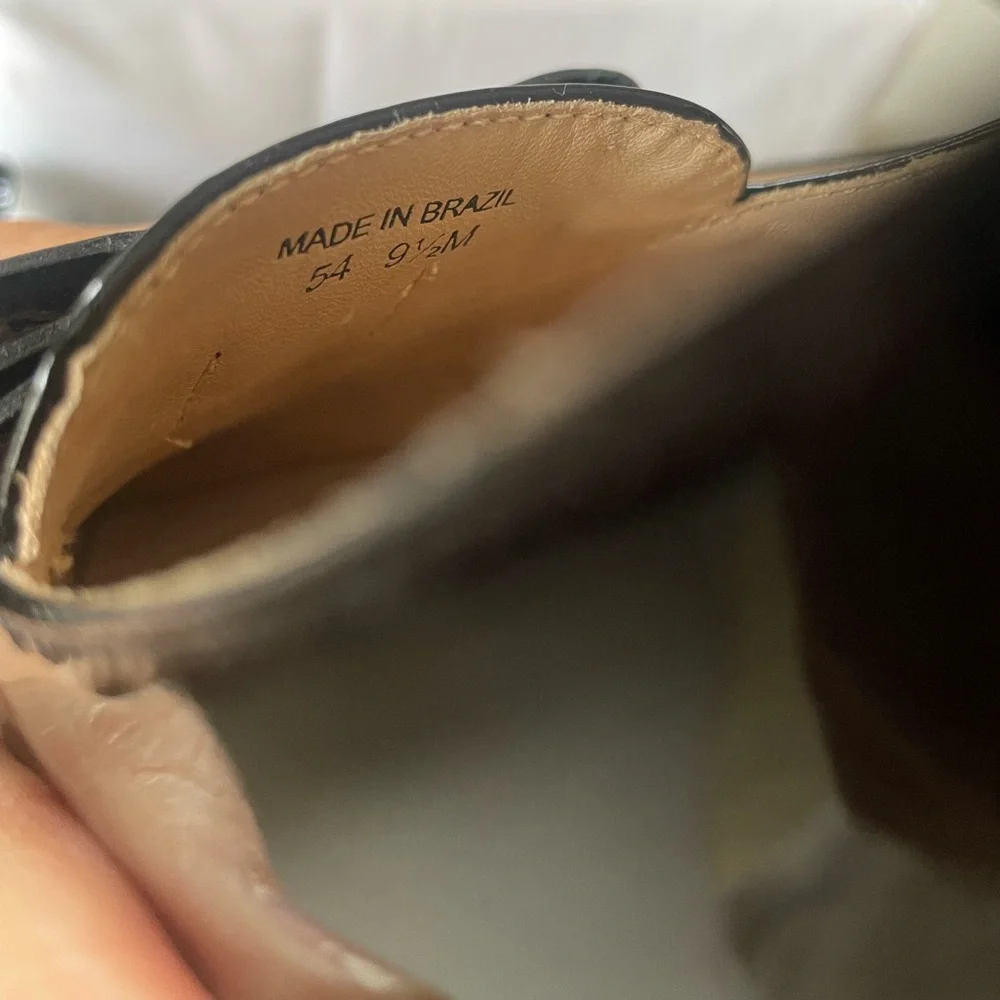 Kate Spade New York Gold Block Heel Shoes 9.5 - Picture 9 of 9